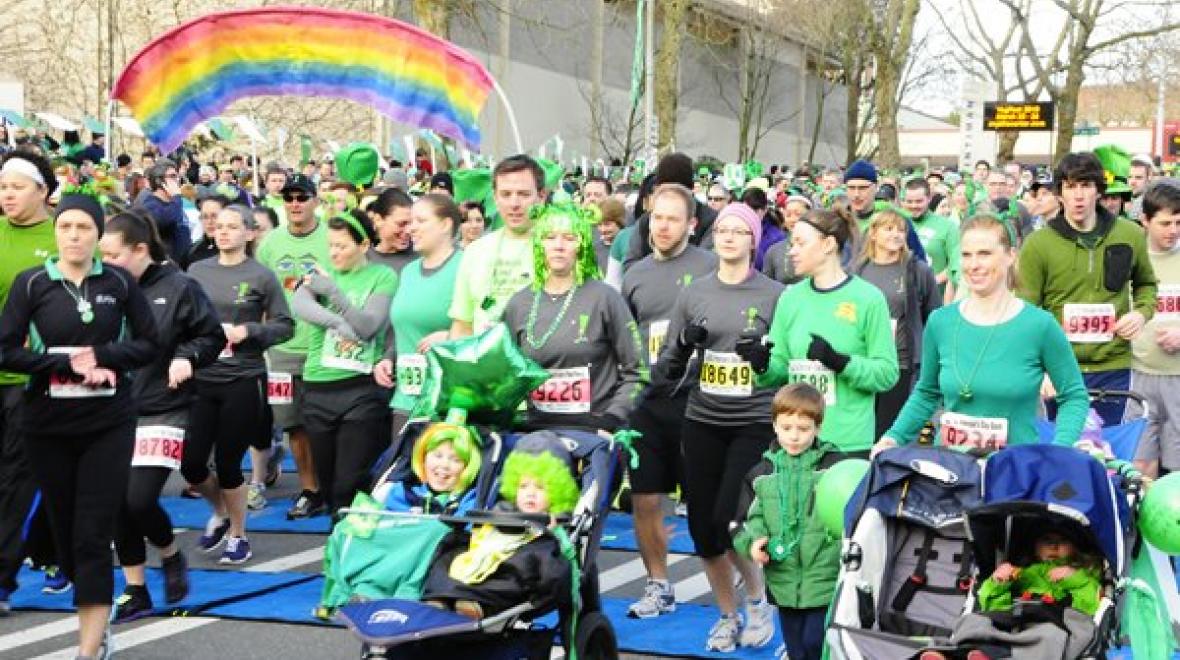 St. Patrick's Day Dash and Kids' Leprechaun Lap Seattle Area Family